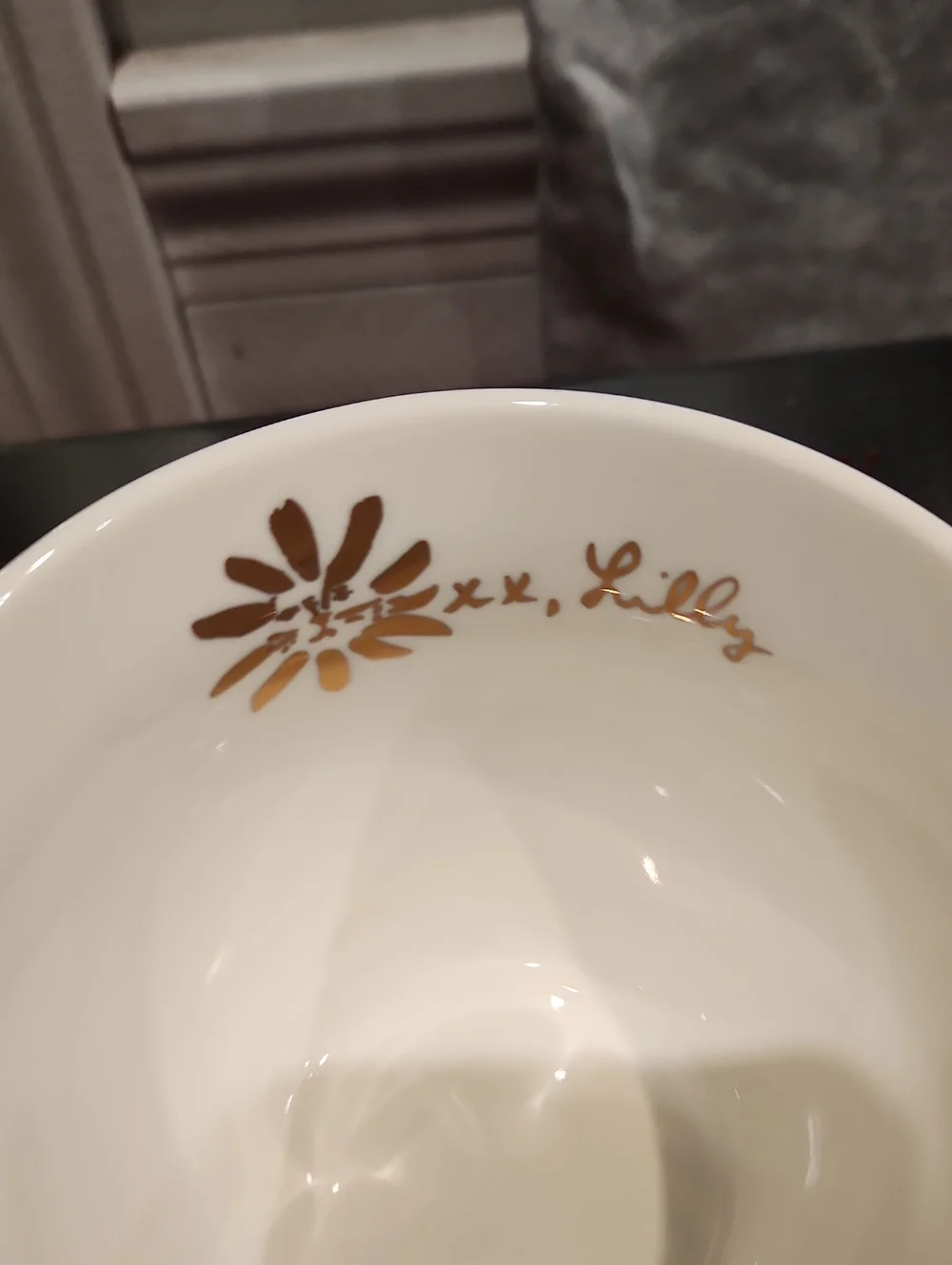 EUC Lilly Pulitzer Set Of 2 Floral Coffee/Tea Cups